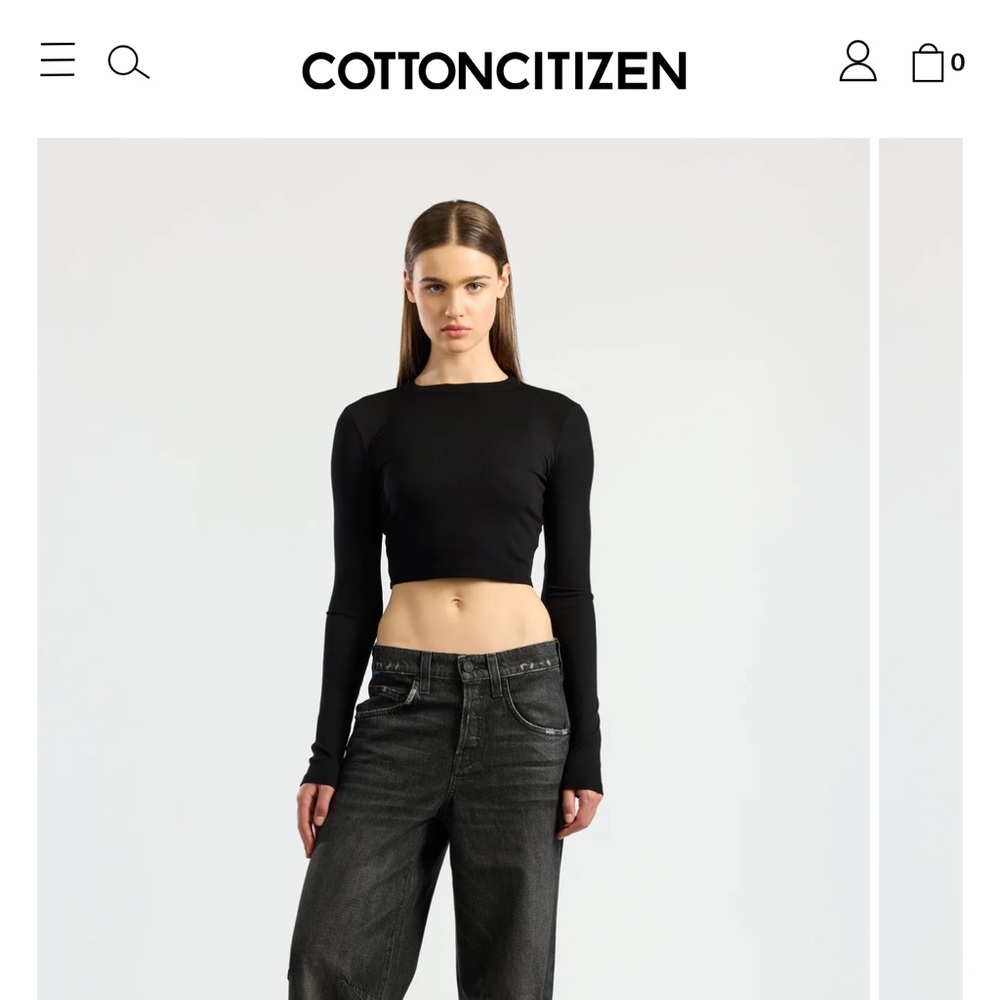 Cotton citizen monoco crop Small